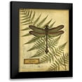 thumbnail image 1 of Vision Studio 15x18 Black Modern Framed Museum Art Print Titled - Royal Dragonflies III, 1 of 5