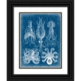 thumbnail image 1 of Vision Studio 15x18 Black Ornate Wood Framed with Double Matting Museum Art Print Titled - Marine Blueprint V, 1 of 4