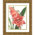 thumbnail image 1 of Vision Studio  15x18 Gold Ornate Wood Framed with Double Matting Museum Art Print Titled - Floral Beauty VII, 1 of 4