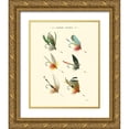 thumbnail image 1 of Vision Studio 15x18 Gold Ornate Wood Framed with Double Matting Museum Art Print Titled - Lake Flies I, 1 of 4