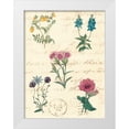 thumbnail image 1 of Vision Studio 15x18 White Modern Wood Framed Museum Art Print Titled - Botanical Journal III, 1 of 4