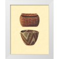 thumbnail image 1 of Vision Studio 15x18 White Modern Wood Framed Museum Art Print Titled - Hand Woven Baskets I, 1 of 4