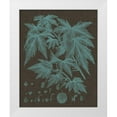 thumbnail image 1 of Vision Studio 15x18 White Modern Wood Framed Museum Art Print Titled - Shimmering Leaves VII, 1 of 4