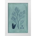 thumbnail image 1 of Vision Studio 17x24 White Modern Wood Framed Museum Art Print Titled - Indigo and Azure Seaweed V, 1 of 4