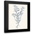 thumbnail image 1 of Vision Studio 18x24 Black Modern Framed Museum Art Print Titled - Navy Botanicals II, 1 of 5