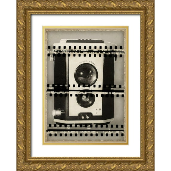Vision Studio 18x24 Gold Ornate Wood Framed with Double Matting Museum Art Print Titled - Camera Obscura IV