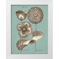 thumbnail image 1 of Vision Studio 19x24 White Modern Wood Framed Museum Art Print Titled - Chambray Chintz III, 1 of 4