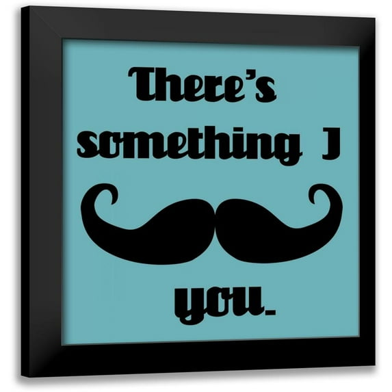 Vision Studio 20x20 Black Modern Framed Museum Art Print Titled - Theres Something I Must Ask