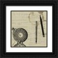 thumbnail image 1 of Vision Studio 20x20 Black Ornate Wood Framed with Double Matting Museum Art Print Titled - Odds and Ends II, 1 of 4