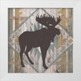 thumbnail image 1 of Vision Studio 20x20 White Modern Wood Framed Museum Art Print Titled - Southwest Lodge Animals IV, 1 of 4