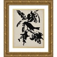 thumbnail image 1 of Vision Studio 20x24 Gold Ornate Wood Framed with Double Matting Museum Art Print Titled - Audubon Silhouette V, 1 of 4