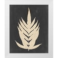 thumbnail image 1 of Vision Studio 20x24 White Modern Wood Framed Museum Art Print Titled - Linen Fern II, 1 of 4