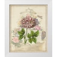 thumbnail image 1 of Vision Studio 20x24 White Modern Wood Framed Museum Art Print Titled - Vintage Rose Bookplate, 1 of 4