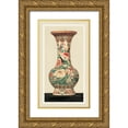 thumbnail image 1 of Vision Studio 20x32 Gold Ornate Wood Framed with Double Matting Museum Art Print Titled - Non-embellished Satsuma Vase II, 1 of 4