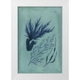 thumbnail image 1 of Vision Studio 23x32 White Modern Wood Framed Museum Art Print Titled - Indigo and Azure Seaweed II, 1 of 4