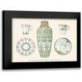 thumbnail image 1 of Vision Studio 24x17 Black Modern Framed Museum Art Print Titled - Sevres Porcelain Collection II, 1 of 5