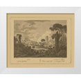 thumbnail image 1 of Vision Studio 24x20 White Modern Wood Framed Museum Art Print Titled - Italian Landscape I, 1 of 4