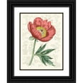 thumbnail image 1 of Vision Studio  25x32 Black Ornate Wood Framed with Double Matting Museum Art Print Titled - Peony Flower Garden III, 1 of 4
