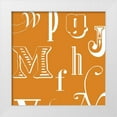 thumbnail image 1 of Vision Studio 26x26 White Modern Wood Framed Museum Art Print Titled - Fun With Letters II, 1 of 4