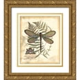 thumbnail image 1 of Vision Studio 26x30 Gold Ornate Wood Framed with Double Matting Museum Art Print Titled - Regal Dragonfly II, 1 of 4