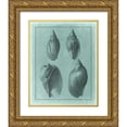 thumbnail image 1 of Vision Studio 26x32 Gold Ornate Wood Framed with Double Matting Museum Art Print Titled - Spa Shell Collection III, 1 of 4