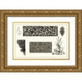 thumbnail image 1 of Vision Studio 32x22 Gold Ornate Wood Framed with Double Matting Museum Art Print Titled - Baroque Details V, 1 of 4