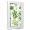 thumbnail image 1 of Vision Studio 4x14 White Modern Wood Framed Wall Art Titled - Leaf Impressions V, 1 of 5