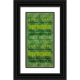thumbnail image 1 of Vision Studio  9x14 Black Ornate Wood Framed with Double Matting Museum Art Print Titled - St. Pattys Collection B, 1 of 4
