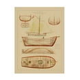 thumbnail image 1 of Vision Studio 'Small Antique Ship Plan III' Canvas Art, 1 of 2