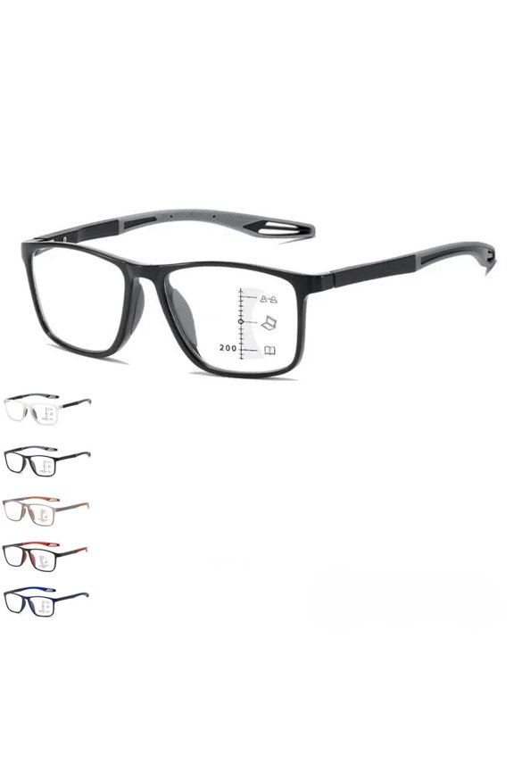 Vision Sync Glasses, Auto Focus Varifocal Glasses for Men Women, UV Blue Light No Line Multifocal Readers