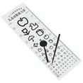 Vision Test Chart Visual Eye Exam Chart Eye Chart for Eye Exam Vision