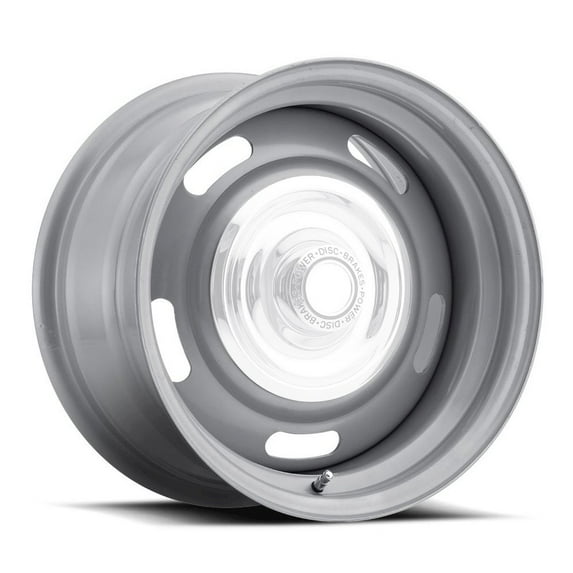 Vision Wheel Wheel 15X6 5-4.5/4.75 Si lver Rally Vision