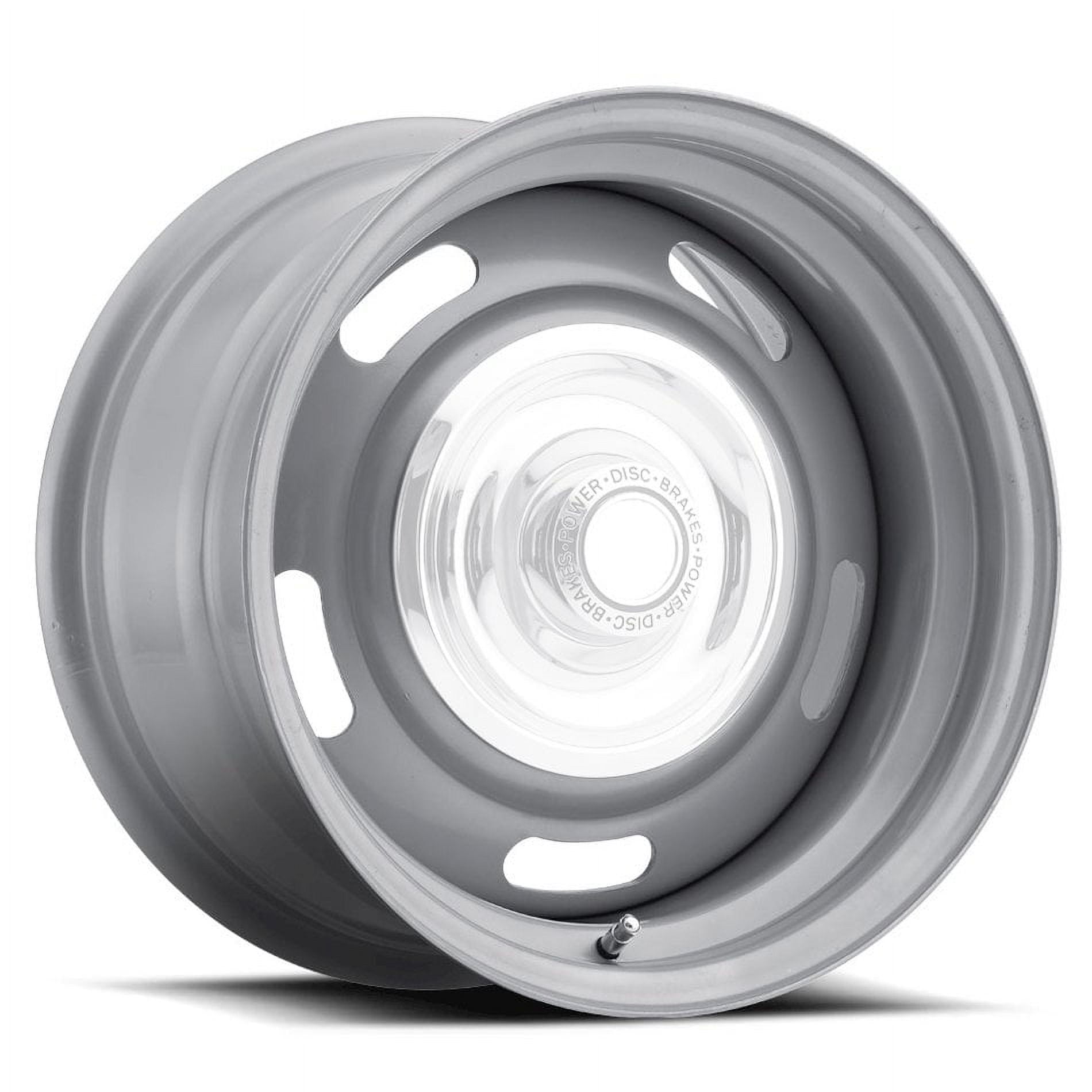 Vision Wheel Wheel 15X8 5-5 Silver Ra lly Vision