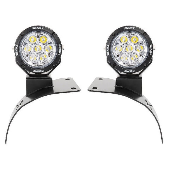 Vision X 5544185 2018-2020 Jeep JL/JT Cowl Light Mount w CG2 Cannon Muliti