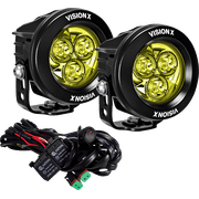 Vision X 9945811 Light Cannon - CG2 - 3-3/4" - Multi LED - Selective Yellow Lens