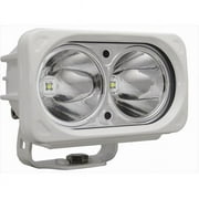 Vision X Lighting 9124964 Optimus Square White 2 10w LEDs 10 Degree Narrow