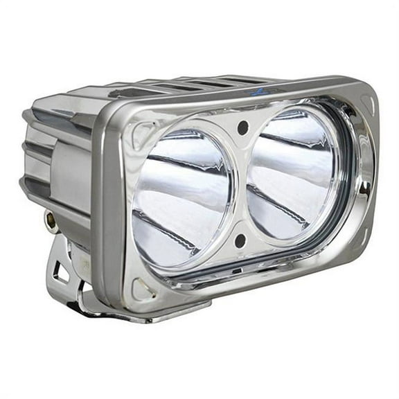 Vision X Lighting 9159348 Optimus Square Chrome 2 10w LEDs 60 Degree Flood
