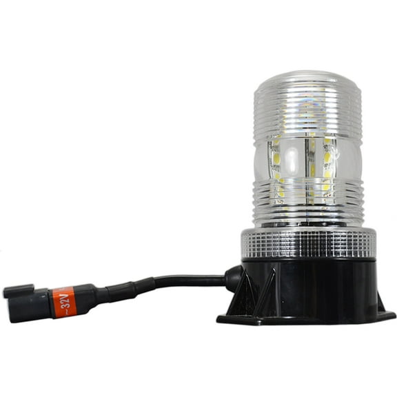 Vision X Lighting 9895338 Utility Market LED Strobe Beacon; 5.25 in; LED Strobe Beacon; 36 Red LEDs;