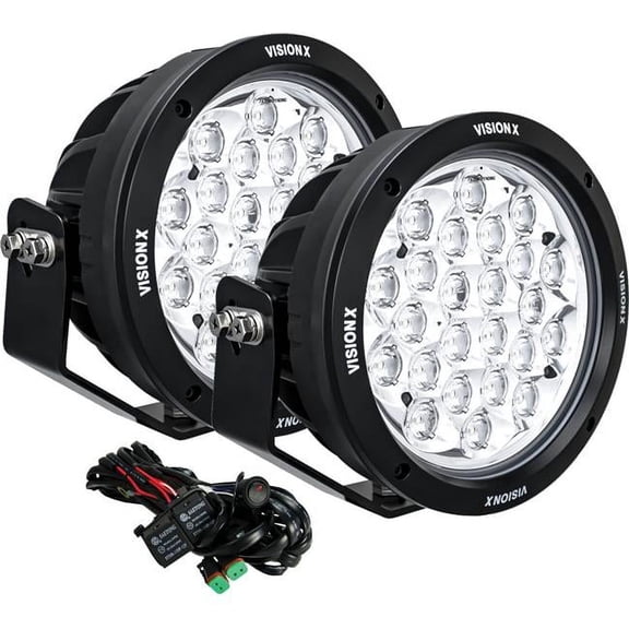Vision X Lighting 9907451 Cannon LED Driving Light Kit