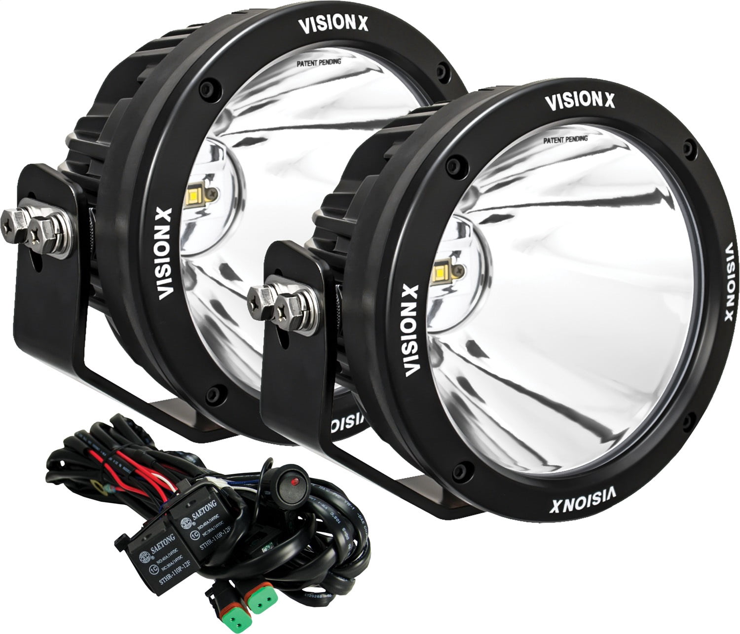 Vision X Lighting 9907475 Cannon LED Driving Light Kit - Walmart.com