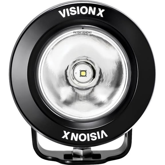 Vision X Lighting CG2-CPR110 3.7 in. Single Source 10W Light Cannon CG2 Using DTP Connector