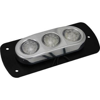Vision X Lighting Flat Mount 3 Light LED Green Billet Pod - 4004917