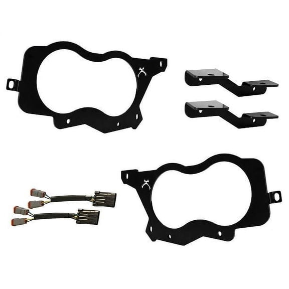 Vision X Lighting XIL-OEHL14RZR Factory Headlight Upgrade Bracket Kit for 2014-2016 Polaris RZR