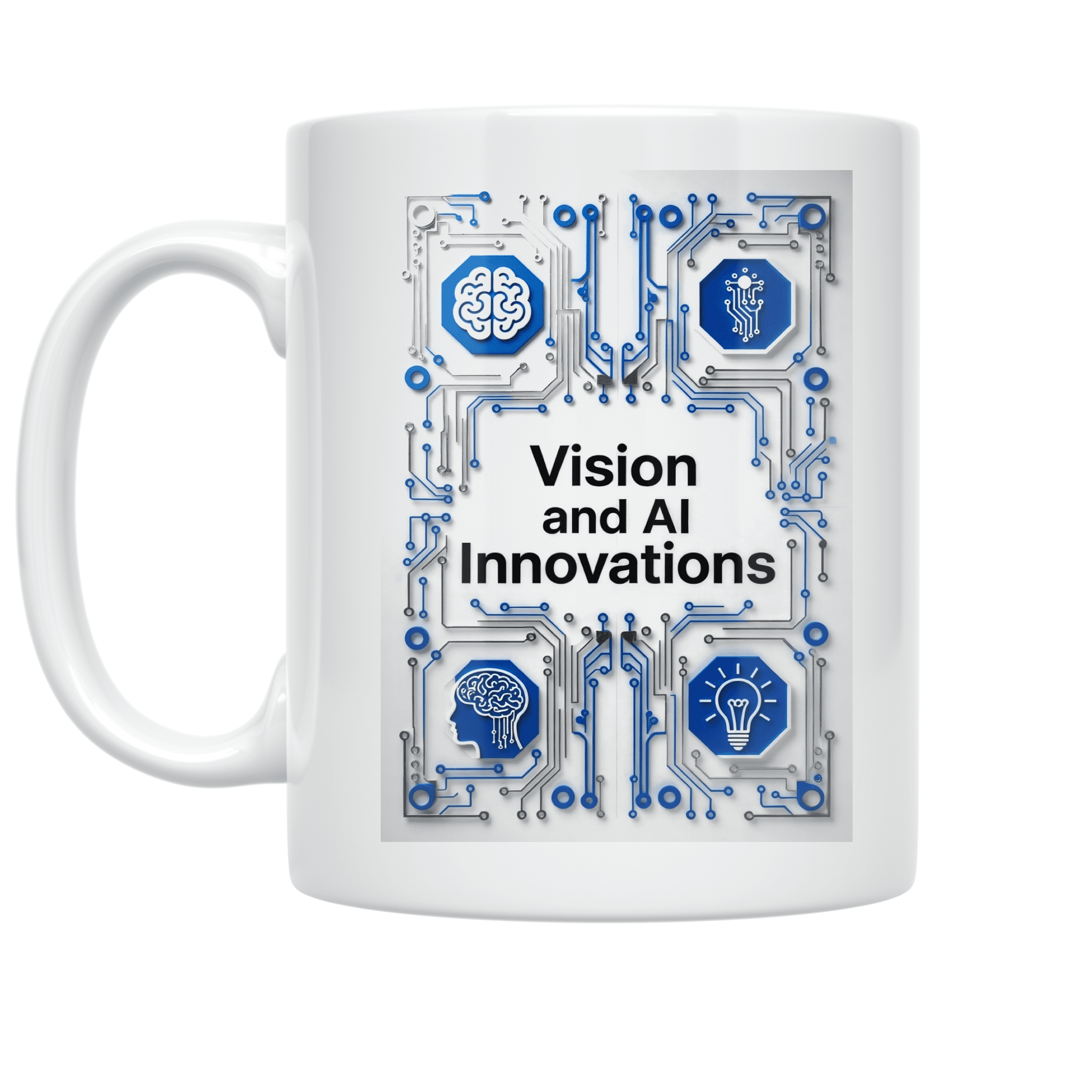 Vision and AI Innovations Circuit Design - Tech Enthusiast - 11 oz ...
