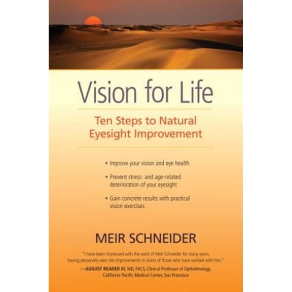 Pre-Owned Vision for Life: Ten Steps to Natural Eyesight Improvement (Paperback) 158394494X 9781583944943