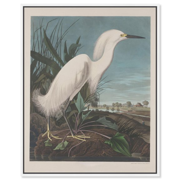 Vision of Grace Canvas Print Vintage Art by Art Remedy, White Frame, 24 x 30