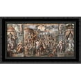 thumbnail image 1 of Vision of the Cross 24x16 Black Ornate Wood Framed Canvas Art by Raphael, 1 of 2