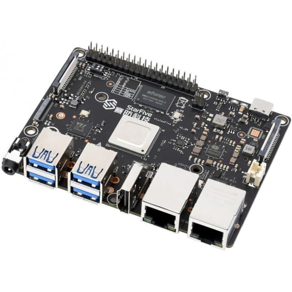 VisionFive 2 RISC-V Single Board Computer with 3D GPU, Linux-Based Mini PC for IoT, DIY, and Open Source Development SKU-23875