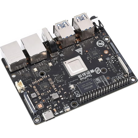 VisionFive2 RISC-V Single Board Computer, StarFive JH7110 Processor with Integrated 3D GPU, 4GB Memory, with WiFi Module