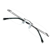 VisionGlobal Anti-Glare Blue Light Blocking Eyeglasses Frameless, +1.50 Magnification